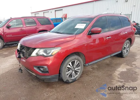 2017 Nissan Pathfinder Sl from USA, damaged, VIN 5N1DR2MN8HC634946